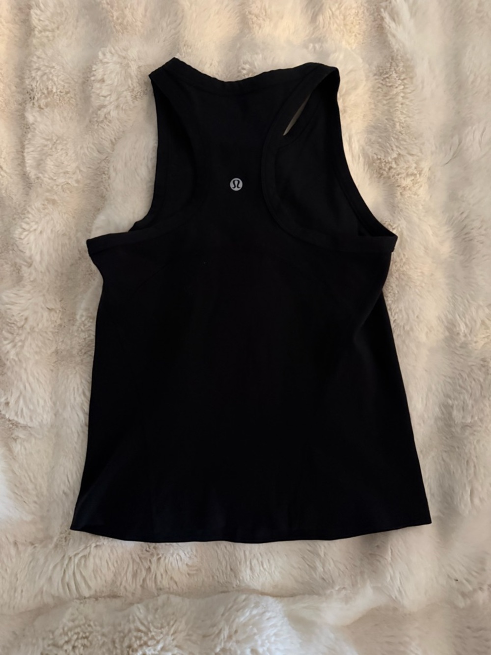 lululemon athletica Black Racerback Tank - Women's Athletic Top